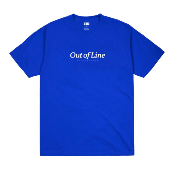 Футболка Out Of Line (синя)